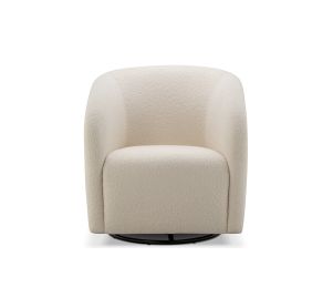Mercer Swivel Chair-Beige