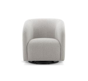 Mercer Swivel Chair-White