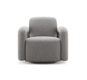Sedona Swivel Chair-light grey