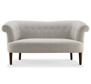 Timeless Buttoned Classic Sofa-White