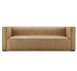 Luxor Leather Sofa-Nude